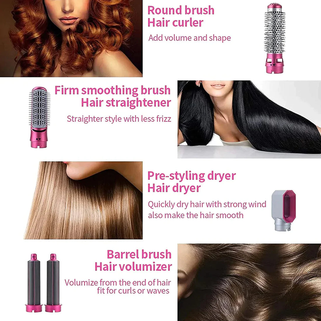 5 in 1 Hair Dryer Brush